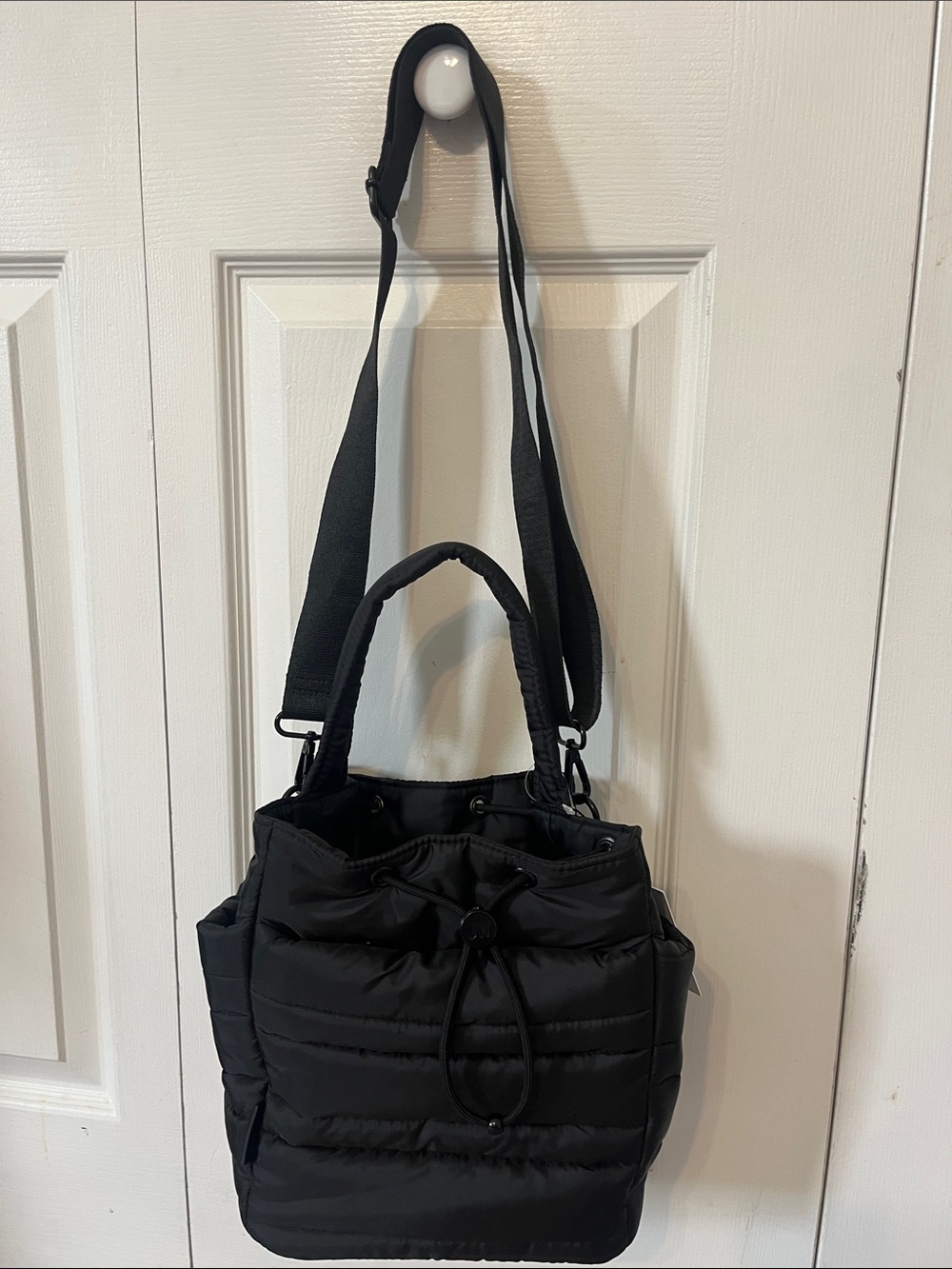 Jason Wu Black Quilted Puffer Shoulder Bag - NWT